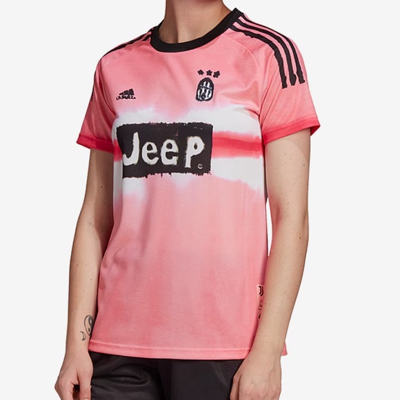 Adidas Women’s Juventus Human Race Pharrell Williams Jeep Jersey Size Small NEW - Picture 1 of 8